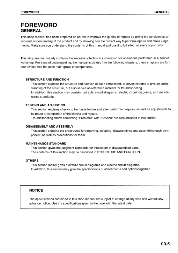 Komatsu 6D170-2 Series Diesel Engine Workshop Manual - Image 10