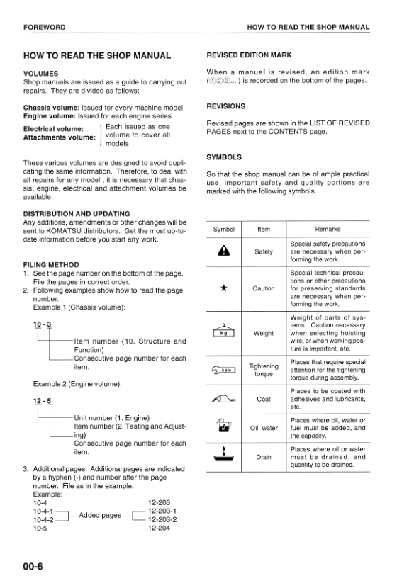 Komatsu 6D170-2 Series Diesel Engine Workshop Manual - Image 11
