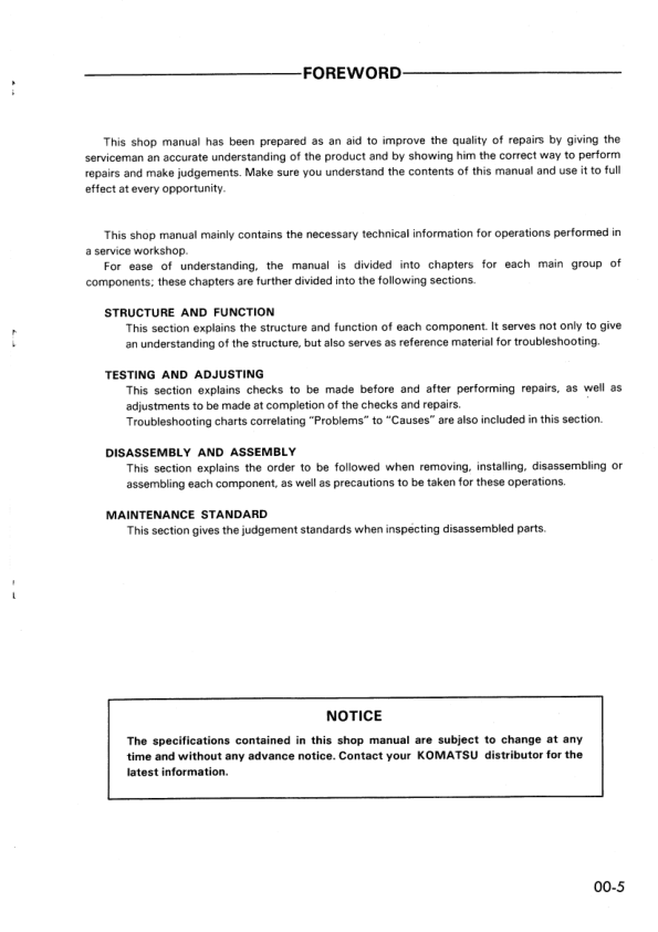 Komatsu 72-2 78-1 75-2 84-2 Series Diesel Engine Workshop Manual - Image 8