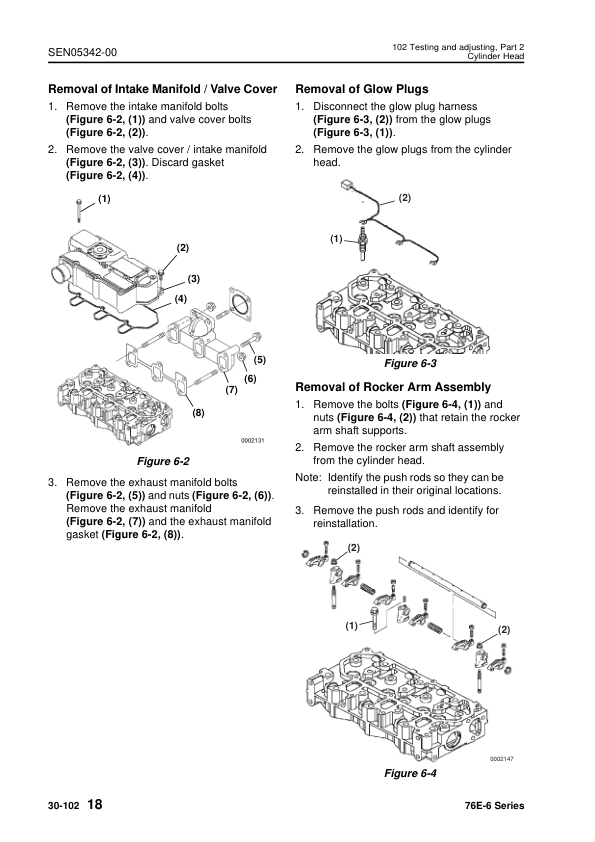 Komatsu 76E-6 Series Diesel Engine Workshop Manual - Image 10