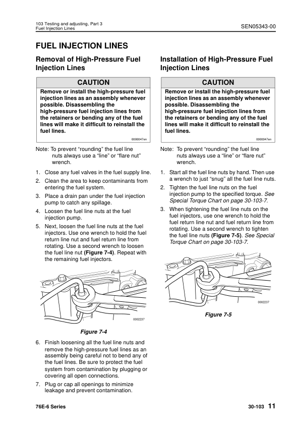 Komatsu 76E-6 Series Diesel Engine Workshop Manual - Image 12