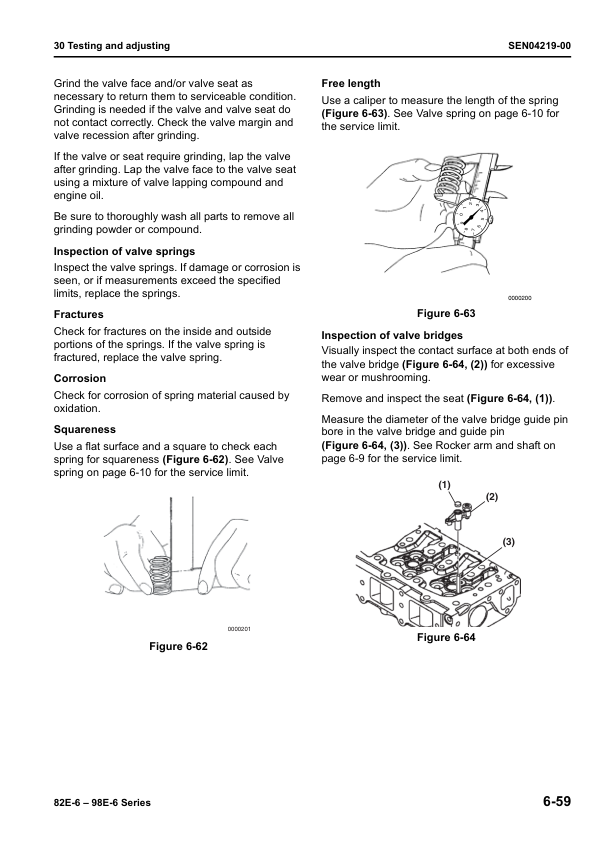 Komatsu 82E-6 98E-6 Series Diesel Engine Workshop Manual - Image 12