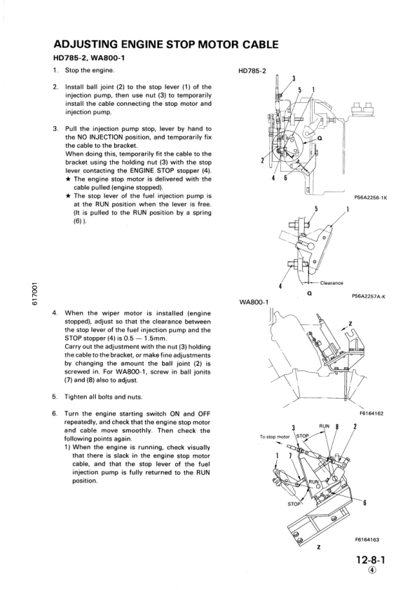 Komatsu 8V170-1 Series Diesel Engine Workshop Manual - Image 13