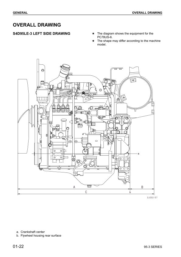 Komatsu 95-3 Series Diesel Engine Workshop Manual - Image 17