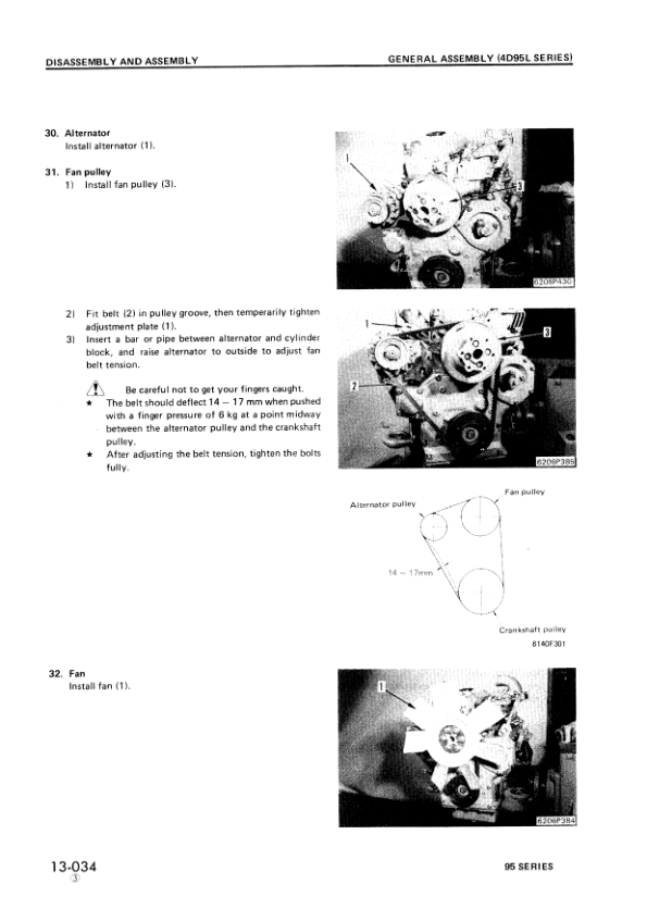 Komatsu 95 Series Diesel Engine Workshop Manual SEBE61460114 - Image 16