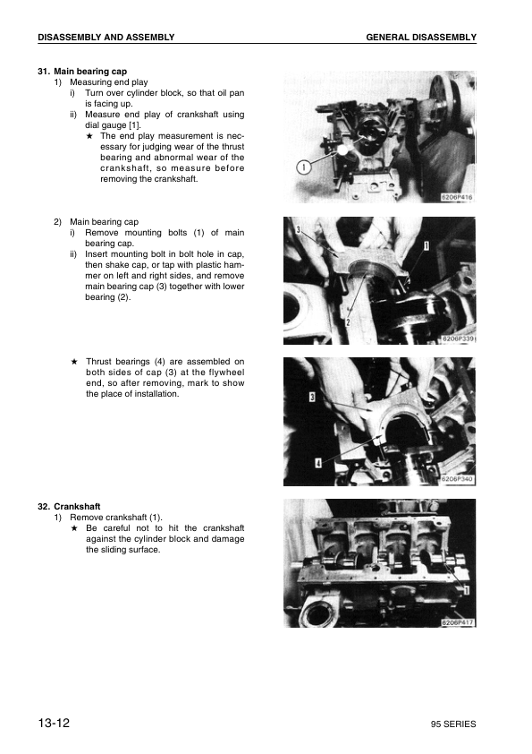 Komatsu 95 Series Diesel Engine Workshop Manual SEN0440 - Image 13