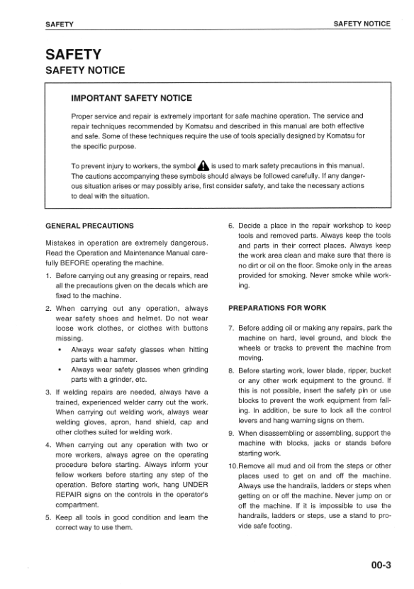 Komatsu Component of Engine Tier 3 Workshop Manual SEBECOMP009 - Image 5