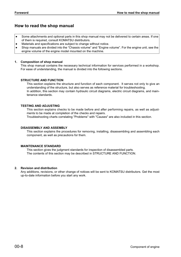 Komatsu Component of Engine Tier 3 Workshop Manual SEBM040401 - Image 11