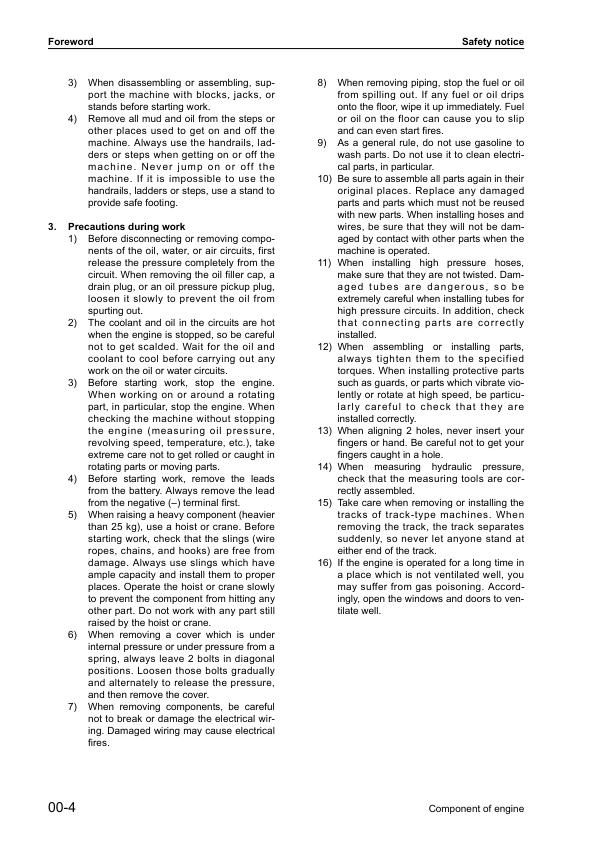 Komatsu Component of Engine Tier 3 Workshop Manual SEBM040401 - Image 7
