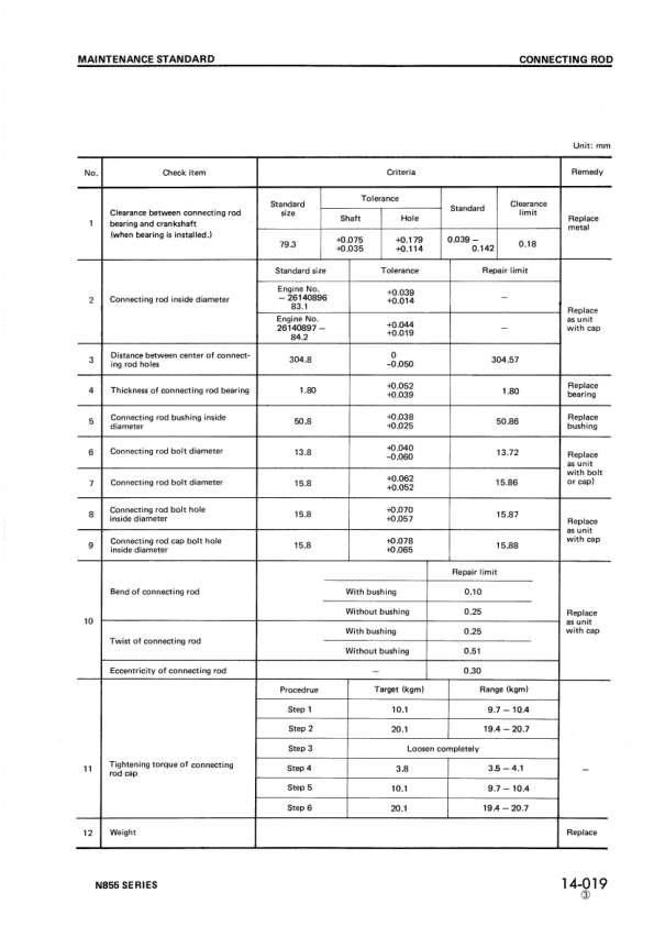 Komatsu Cummins N-855 Series Diesel Engine Workshop Manual - Image 17
