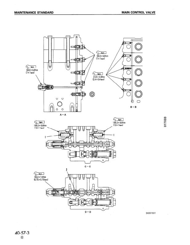 Komatsu D155AX-3 Bulldozer Workshop Manual SN 60001 and UP - Image 11