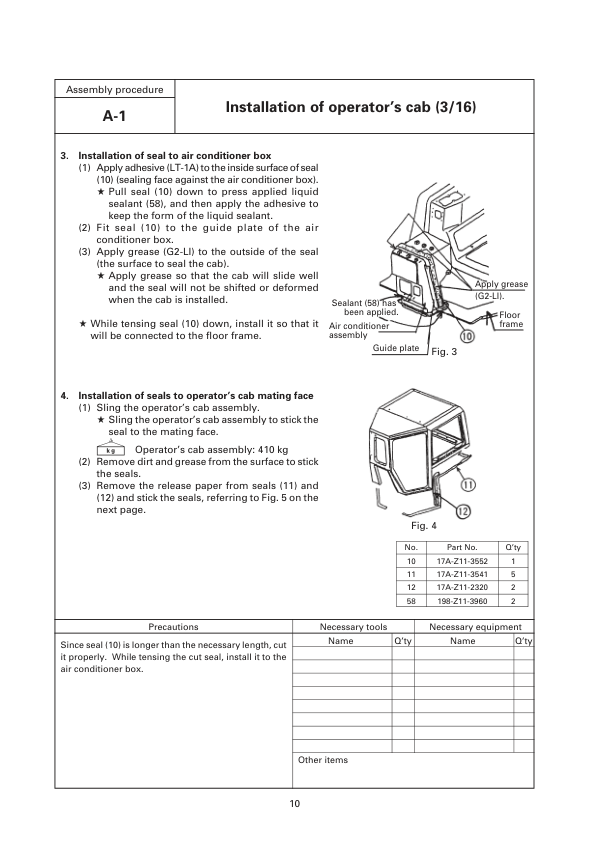 Komatsu D155AX-5 Galeo Bulldozer Field Assembly Manual SN 76001 and UP - Image 7