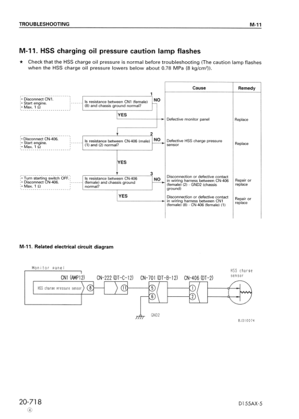 Komatsu D155AX-5Bulldozer Workshop Manual SN 70001 and UP - Image 13