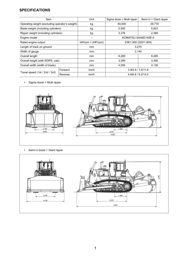 Komatsu D155AX-6 Bulldozer Field Assembly Instruction SN 80001 and UP - Image 6