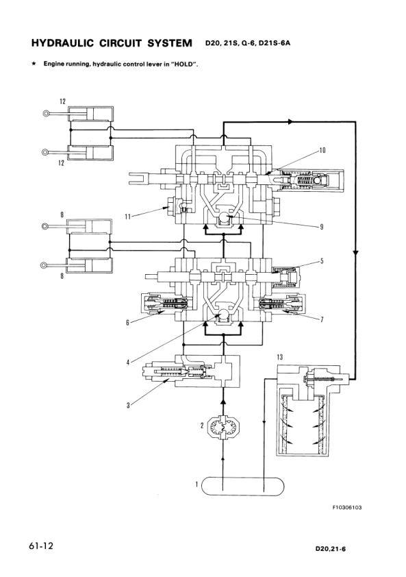 Komatsu D20A D21A P S Q-6 Crawer Loaders Workshop Manual SN 60001 and UP - Image 16