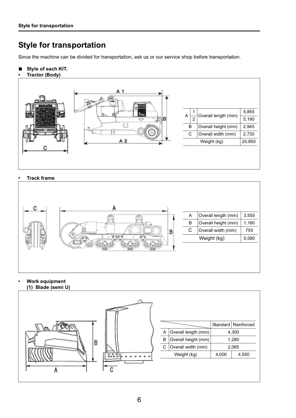 Komatsu D275A-5R Bulldozer Field Assembly Instruction SN 35001 and UP - Image 4