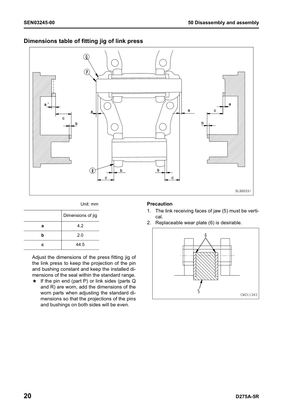 Komatsu D275A-5R Bulldozer Workshop Manual SN 35001 and UP - Image 15