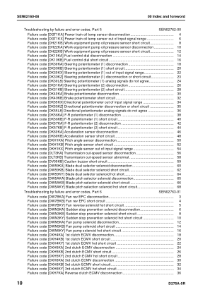 Komatsu D275A-5R Bulldozer Workshop Manual SN 35001 and UP - Image 4
