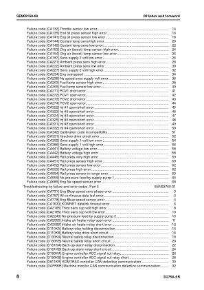 Komatsu D275A-5R Bulldozer Workshop Manual SN 35001 and UP - Image 12
