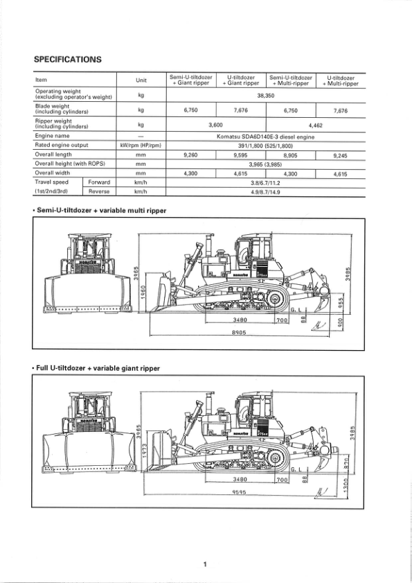 Komatsu D275AX-5 Galeo Bulldozer Field Assembly Instruction SN 20001 and UP - Image 5
