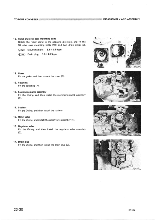 Komatsu D355A-3 Bulldozer Workshop Manual SN 3301 and UP - Image 9