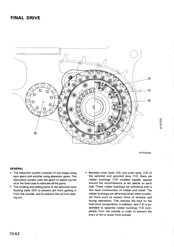 Komatsu D375A-2Bulldozer Workshop Manual SN 16001 and UP - Image 19