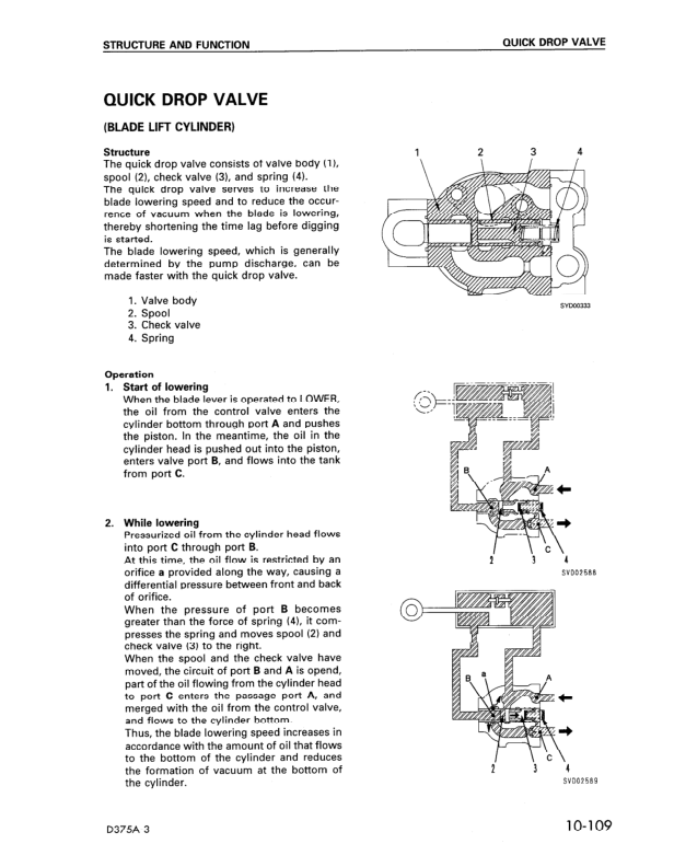 Komatsu D375A-3 Bulldozer Workshop Manual SN 17501 and UP - Image 12