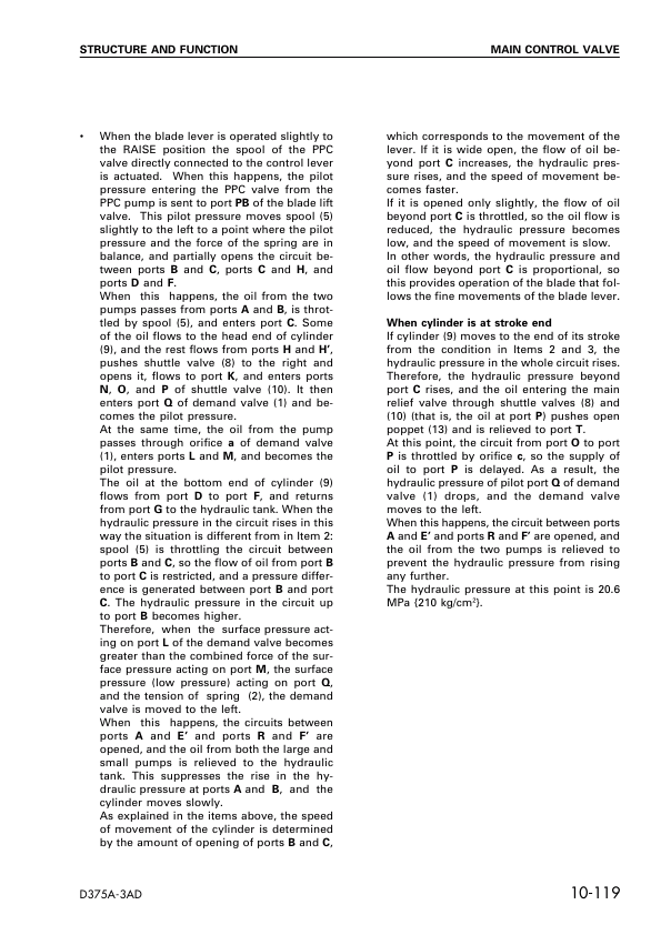 Komatsu D375A-3 Bulldozer Workshop Manual SN 17736 and UP - Image 11