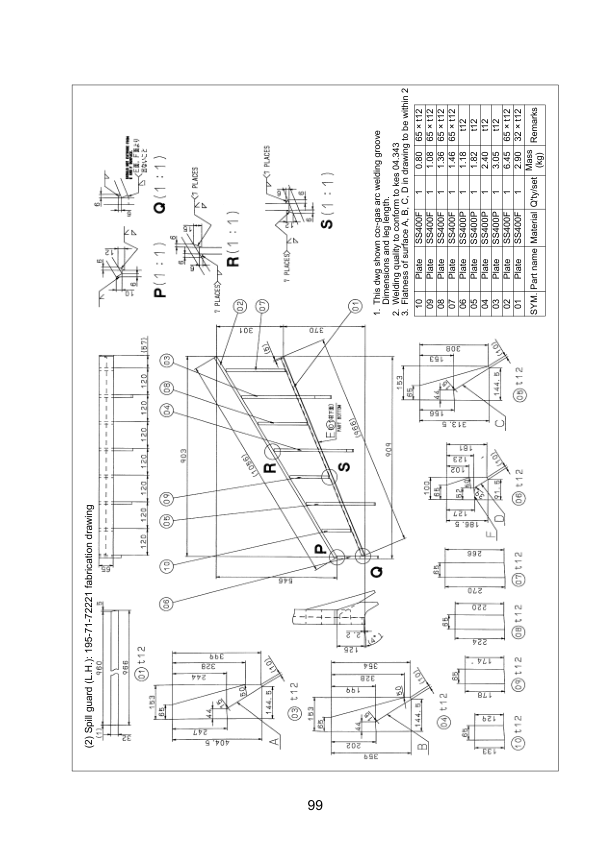 Komatsu D375A-5 Bulldozer Field Assembly Instruction SN 18553 and UP - Image 11