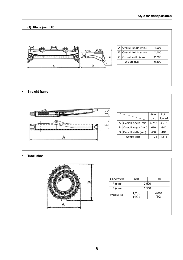 Komatsu D375A-5 Bulldozer Field Assembly Instruction SN 18553 and UP - Image 3