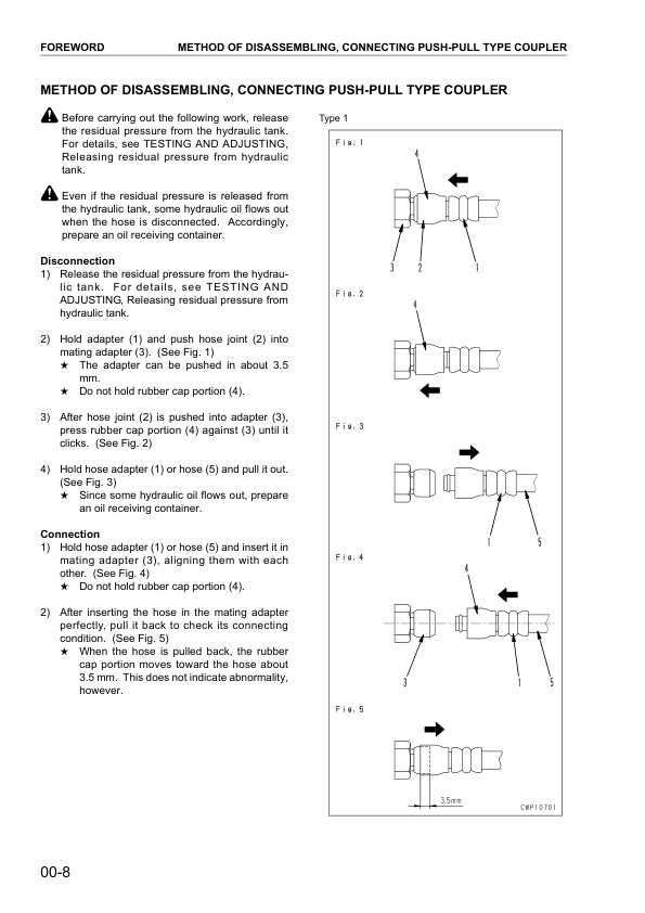 Komatsu D375A-5 Bulldozer Workshop Manual SN 18001 and UP v023507 - Image 5