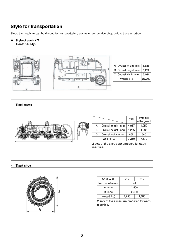 Komatsu D375A-6R Bulldozer Field Assembly Instruction SN 65001 and UP - Image 4