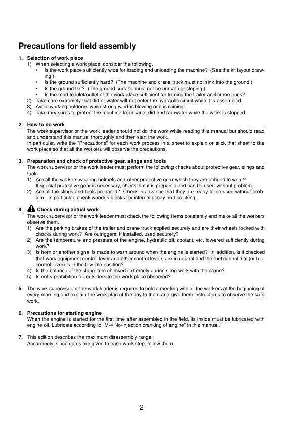 Komatsu D375A-6R Bulldozer Field Assembly Instruction SN 65001 and UP - Image 9