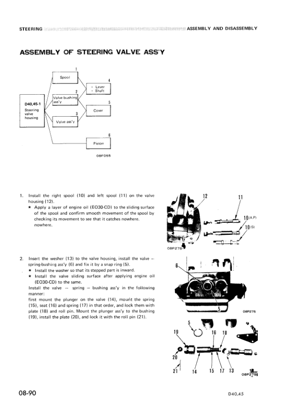 Komatsu D40A P-1 D45A P S-1 Bulldozer Workshop Manual SN 1504 1501 and UP - Image 15