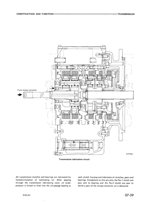 Komatsu D40A P-1 D45A P S-1 Bulldozer Workshop Manual SN 1504 1501 and UP - Image 12