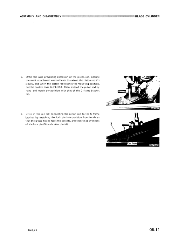 Komatsu D40A P-1 D45A P S-1 Crawer Loaders Workshop Manual SN 1504 1501 and UP - Image 11