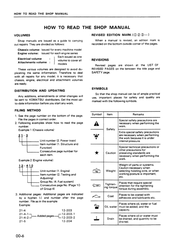 Komatsu D41S Q-3 Crawer Loaders Workshop Manual SN 6001 and UP Printed Book - Image 12