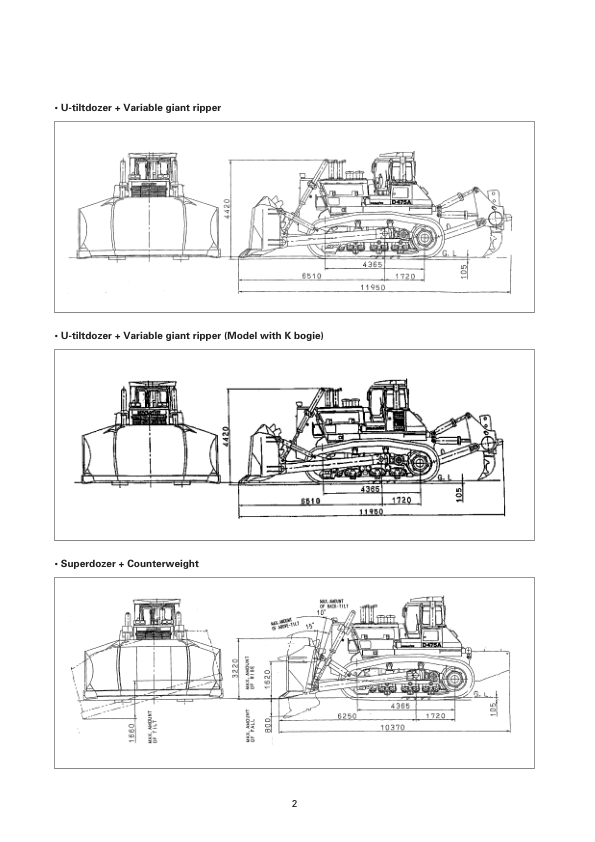 Komatsu D475A-3 Super Dozer Field Assembly Manual SN 10601 and UP - Image 7