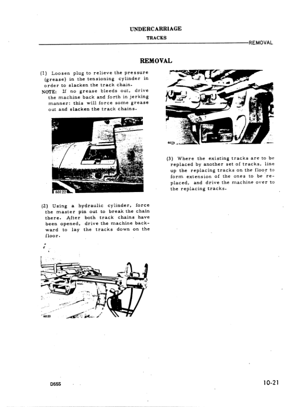 Komatsu D55S-3 Crawer Loaders Workshop Manual SN 2008 and UP - Image 13