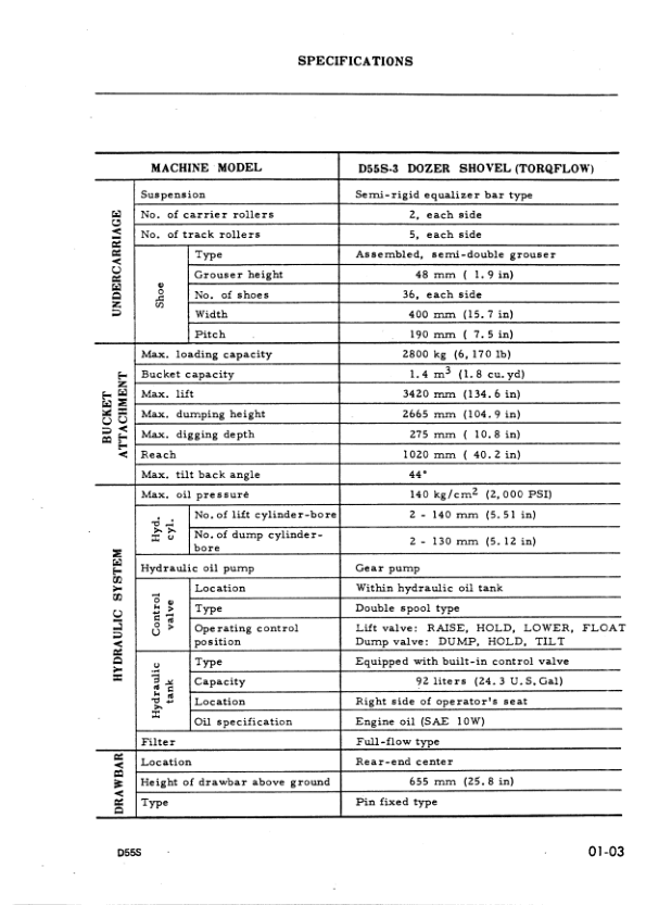 Komatsu D55S-3 Crawer Loaders Workshop Manual SN 2008 and UP - Image 10