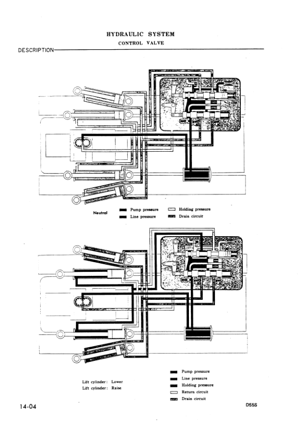 Komatsu D55S-3 Crawer Loaders Workshop Manual SN 2008 and UP - Image 14