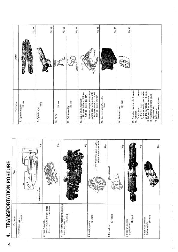 Komatsu D575-2 Super Dozer Field Assembly Instruction SN 10012 and UP - Image 7
