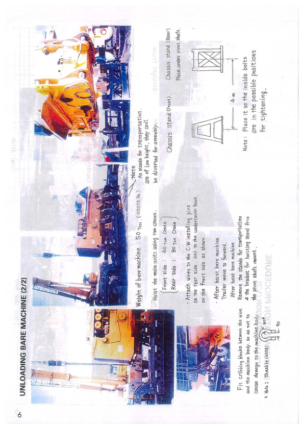 Komatsu D575-2 Super Dozer Field Assembly Instruction SN 10012 and UP - Image 9