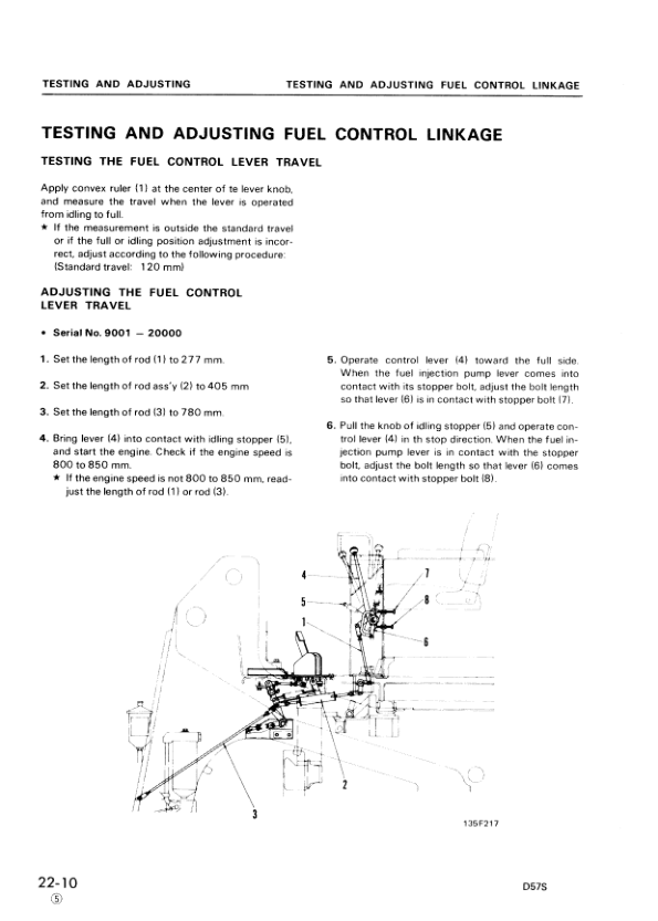 Komatsu D57S-1 Crawer Loaders Workshop Manual SN 6501 and UP - Image 13