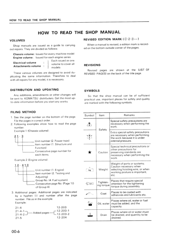 Komatsu D66S-1 Crawer Loaders Workshop Manual SN 1001 and UP Printed Book - Image 12