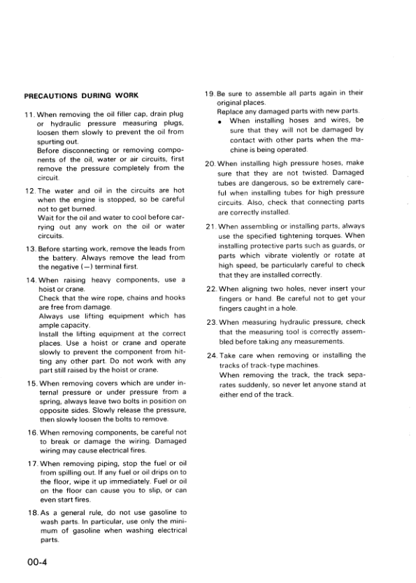 Komatsu D66S-1 Crawer Loaders Workshop Manual SN 1001 and UP Printed Book - Image 10