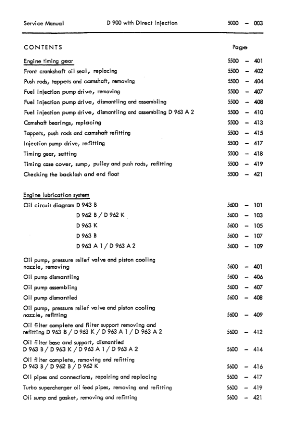 Komatsu D900 Series Diesel Engine Workshop Manual SN and UP - Image 8