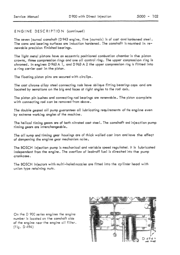 Komatsu D900 Series Diesel Engine Workshop Manual SN and UP - Image 4