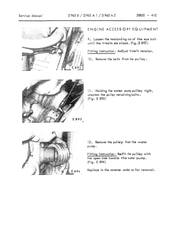 Komatsu D900 Series Diesel Engine Workshop Manual SN and UP - Image 15