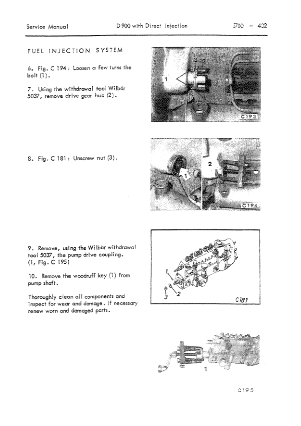 Komatsu D900 Series Diesel Engine Workshop Manual SN and UP - Image 14